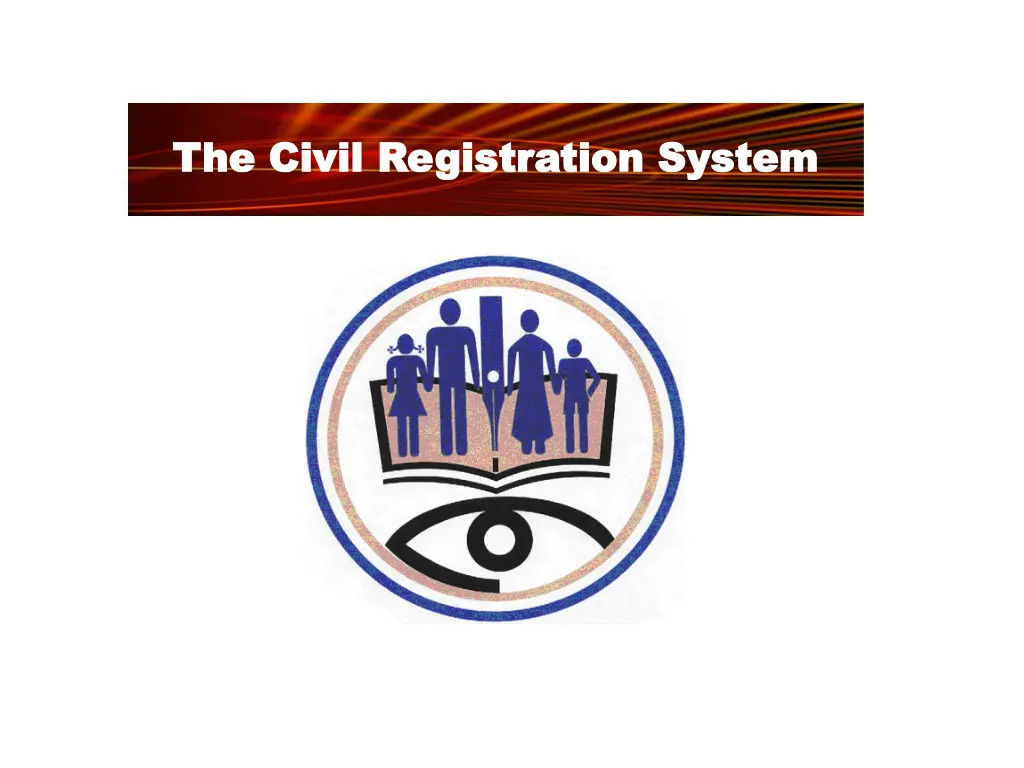 the civil registration system the civil