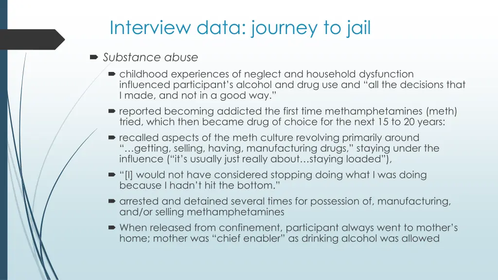 interview data journey to jail 1