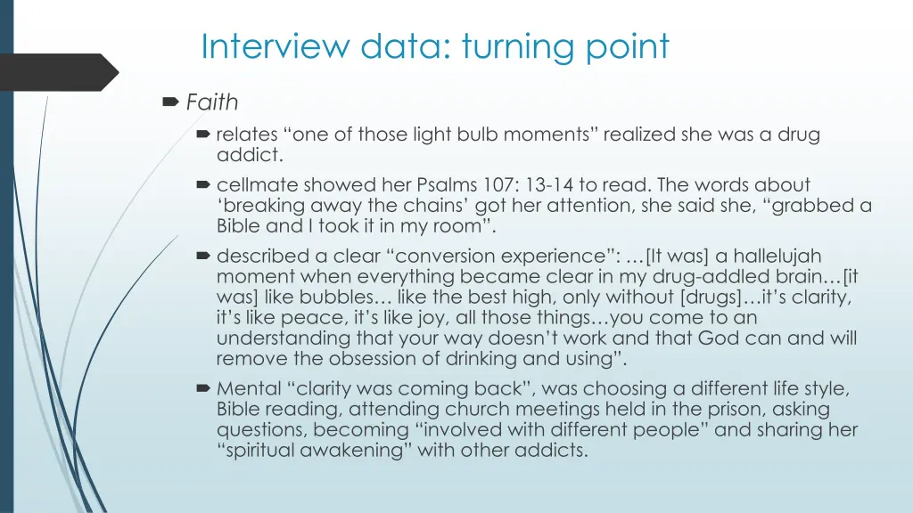 interview data turning point 1