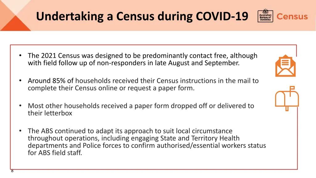 undertaking a census during covid 19