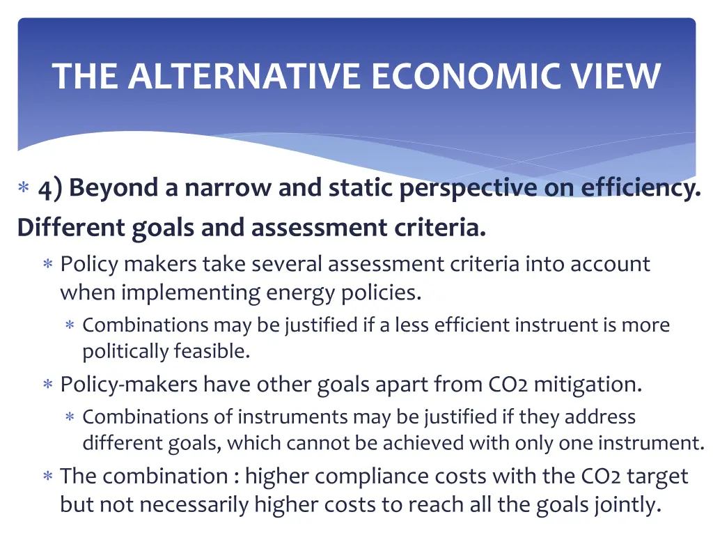 the alternative economic view 4