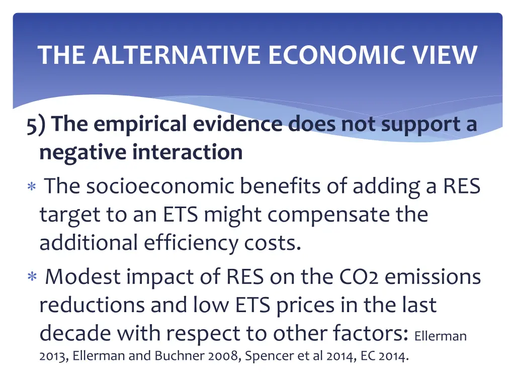 the alternative economic view 5