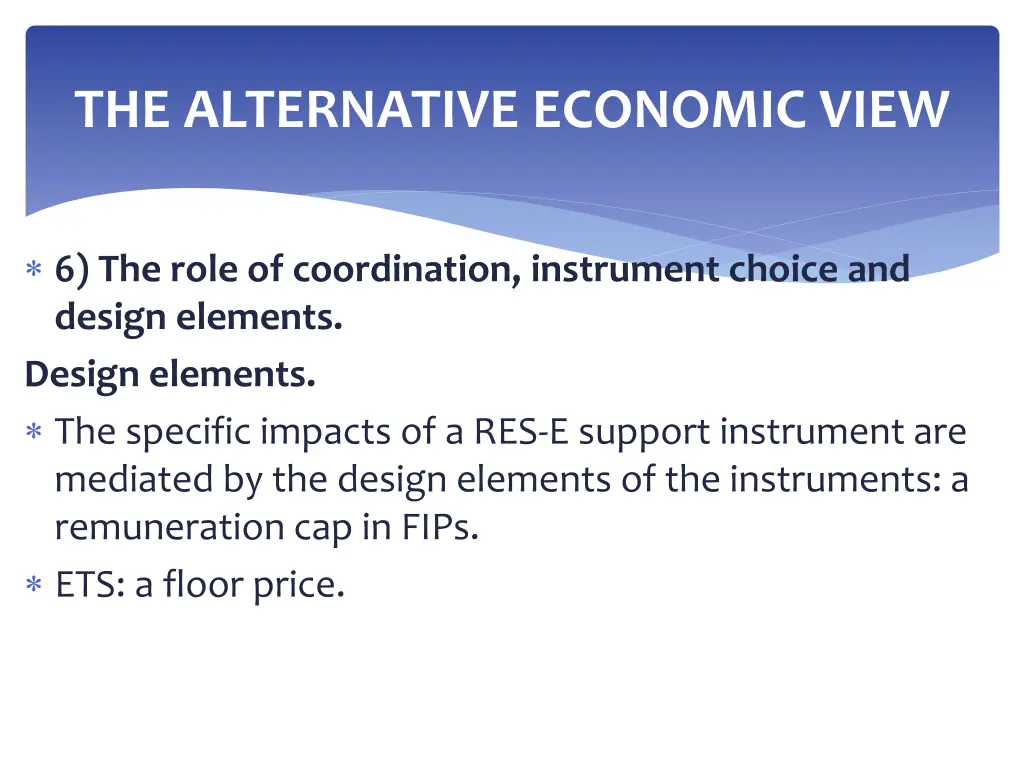 the alternative economic view 8