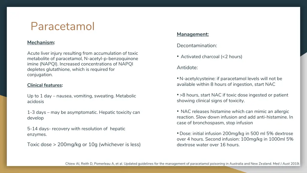 paracetamol