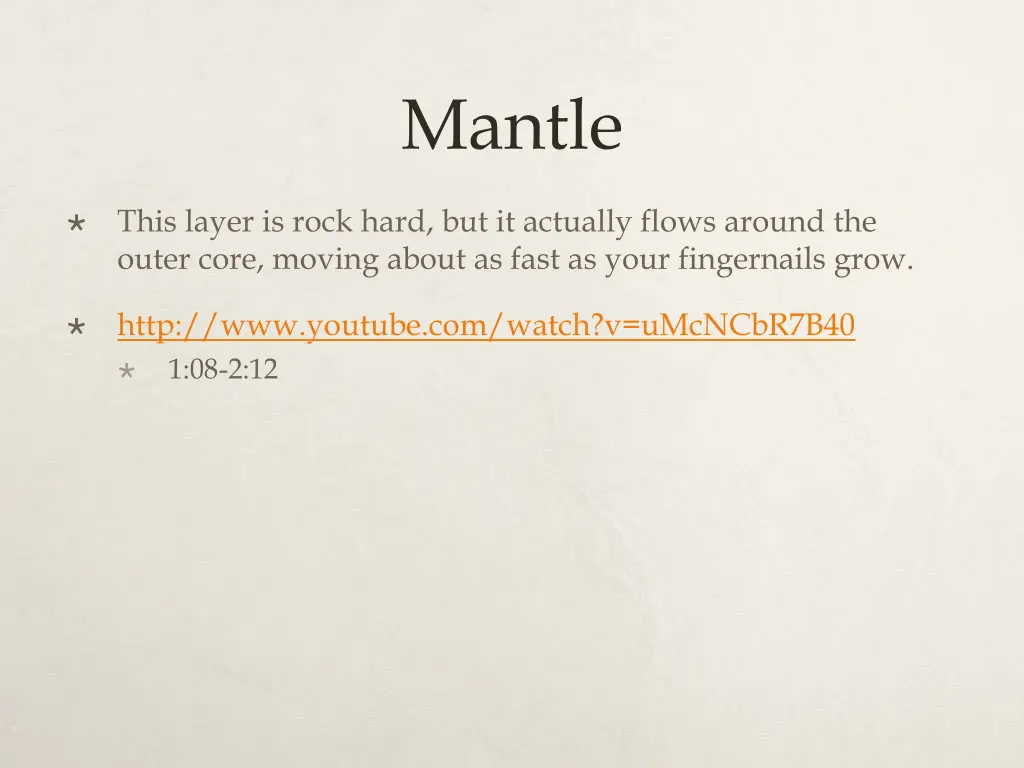 mantle