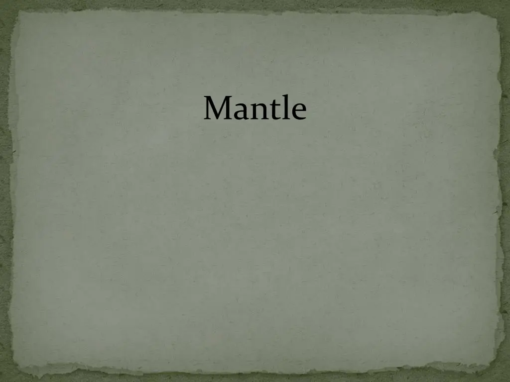 mantle