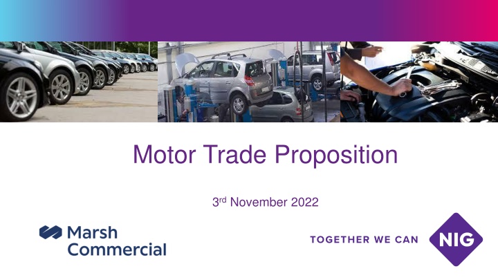 motor trade proposition