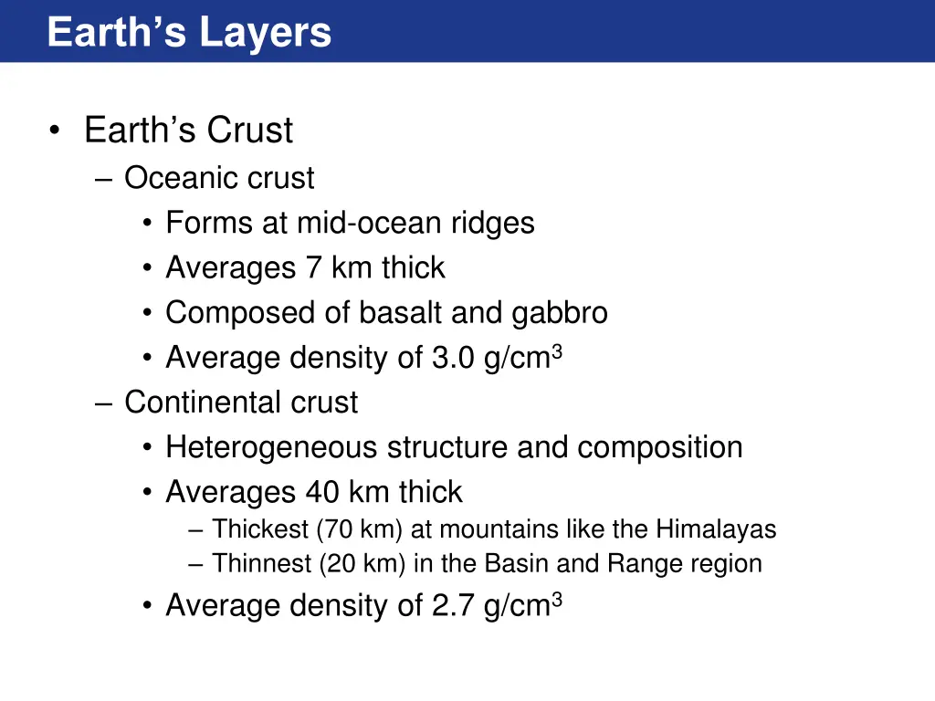 earth s layers 1