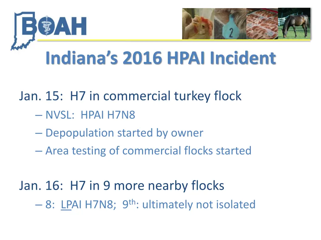 indiana s 2016 hpai incident