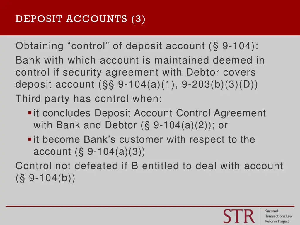 deposit accounts 3