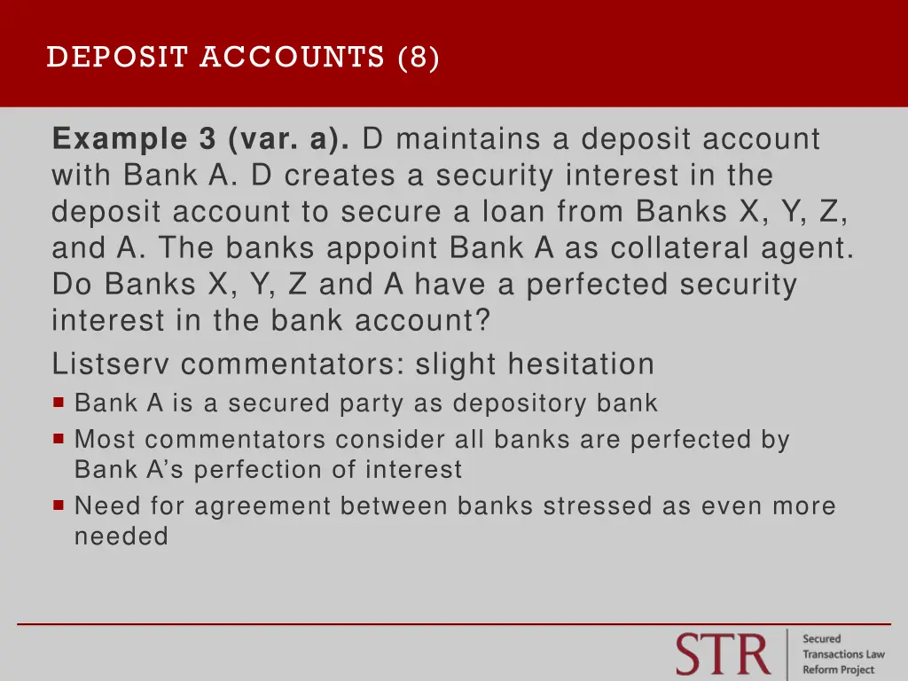 deposit accounts 8