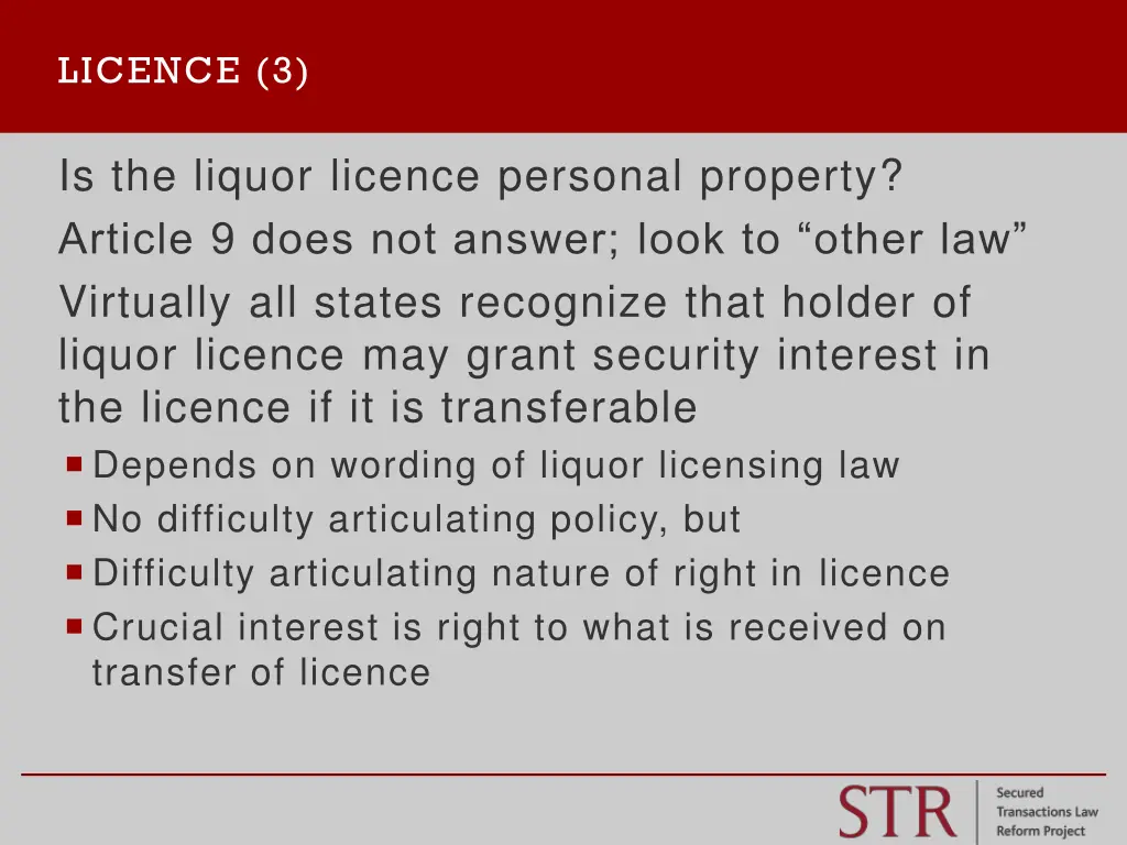 licence 3