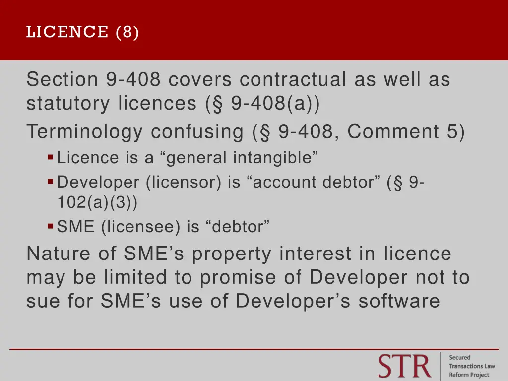 licence 8