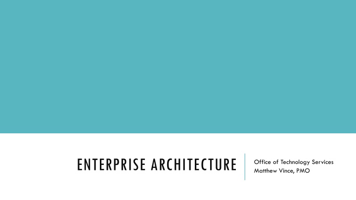 enterprise architecture