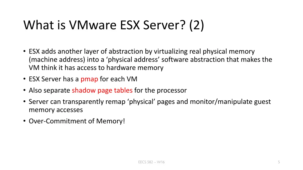 what is vmware esx server 2