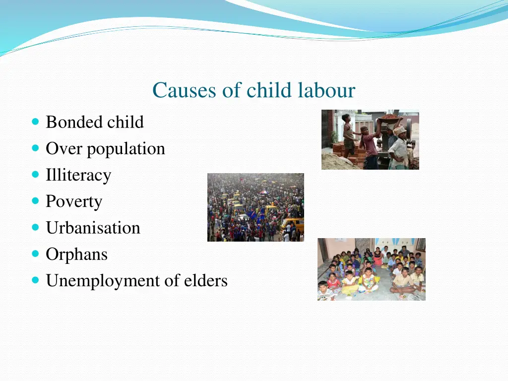 causes of child labour