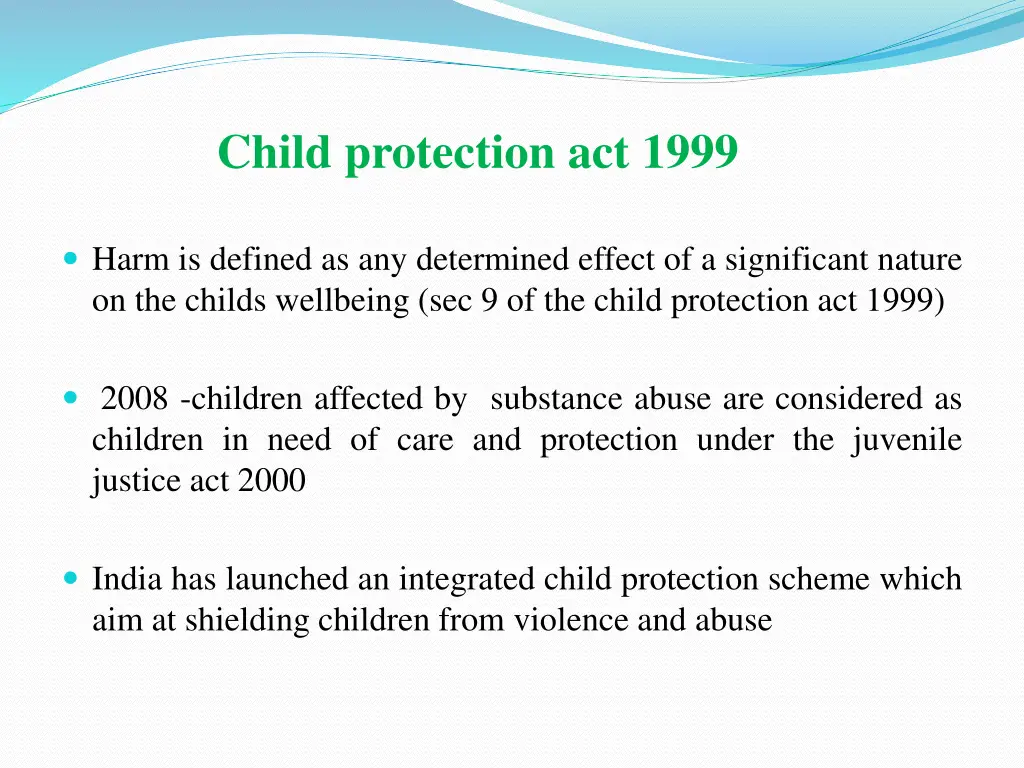 child protection act 1999