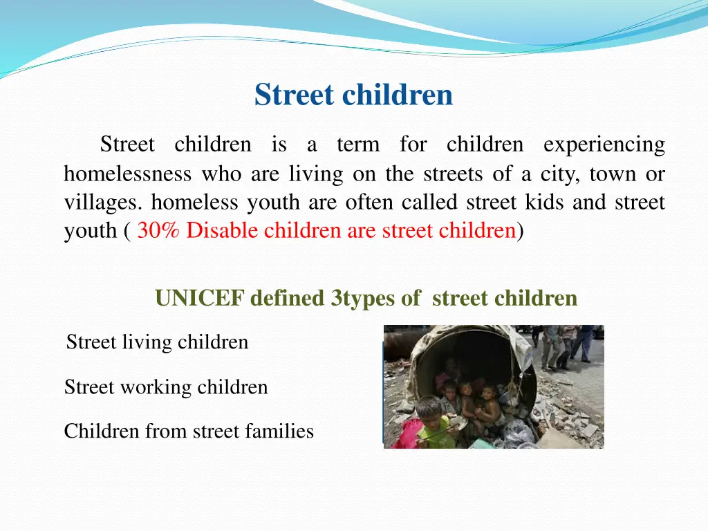 street children