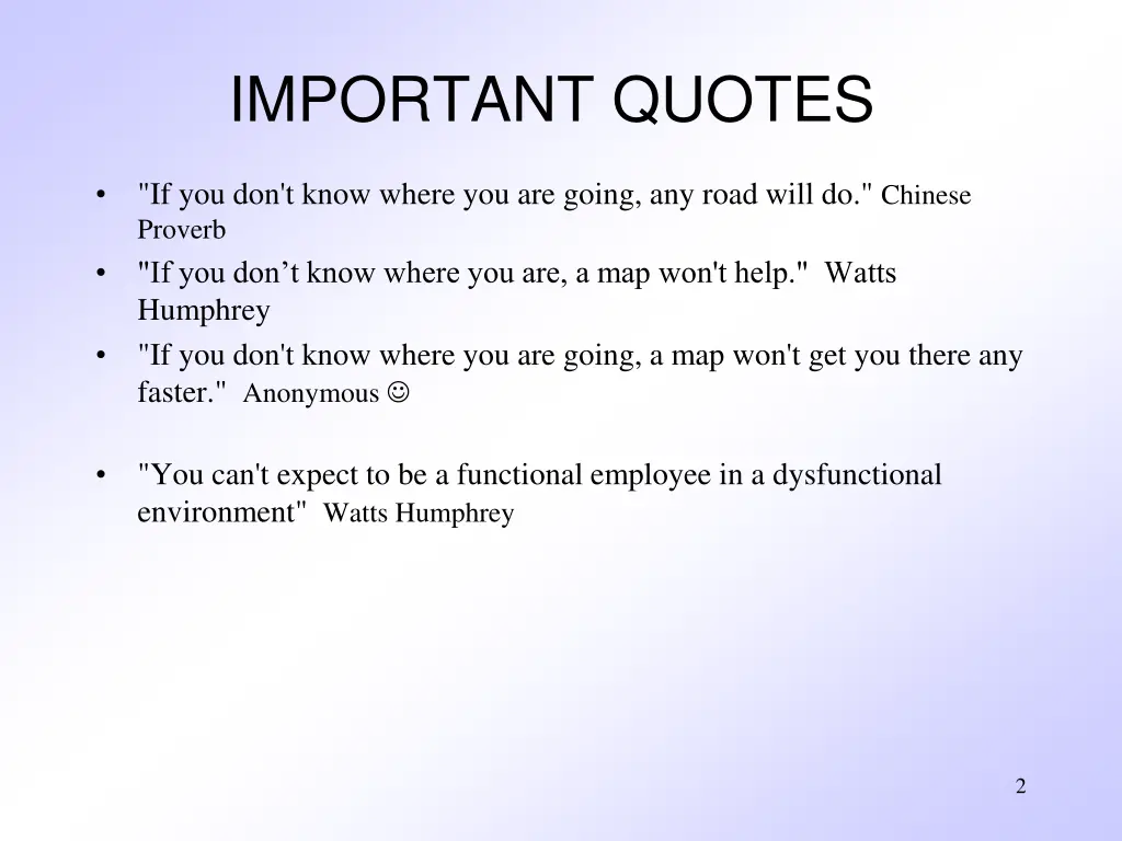 important quotes