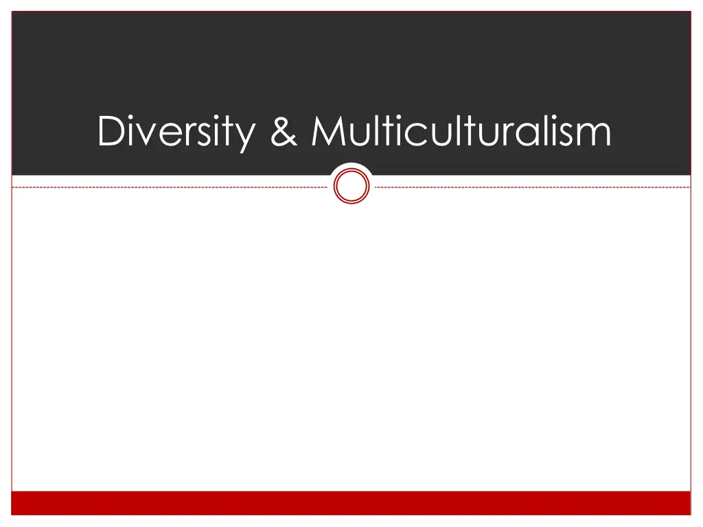 diversity multiculturalism