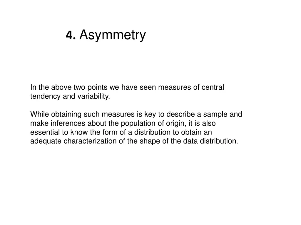 4 asymmetry