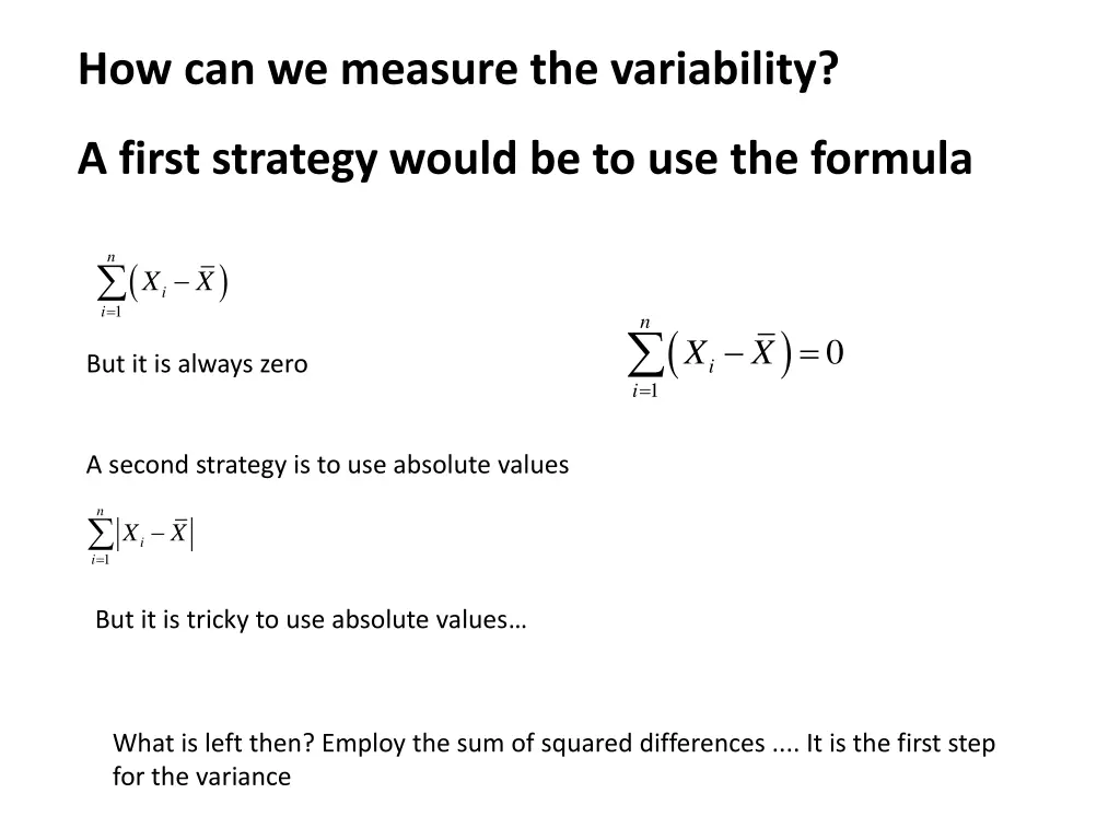 how can we measure the variability