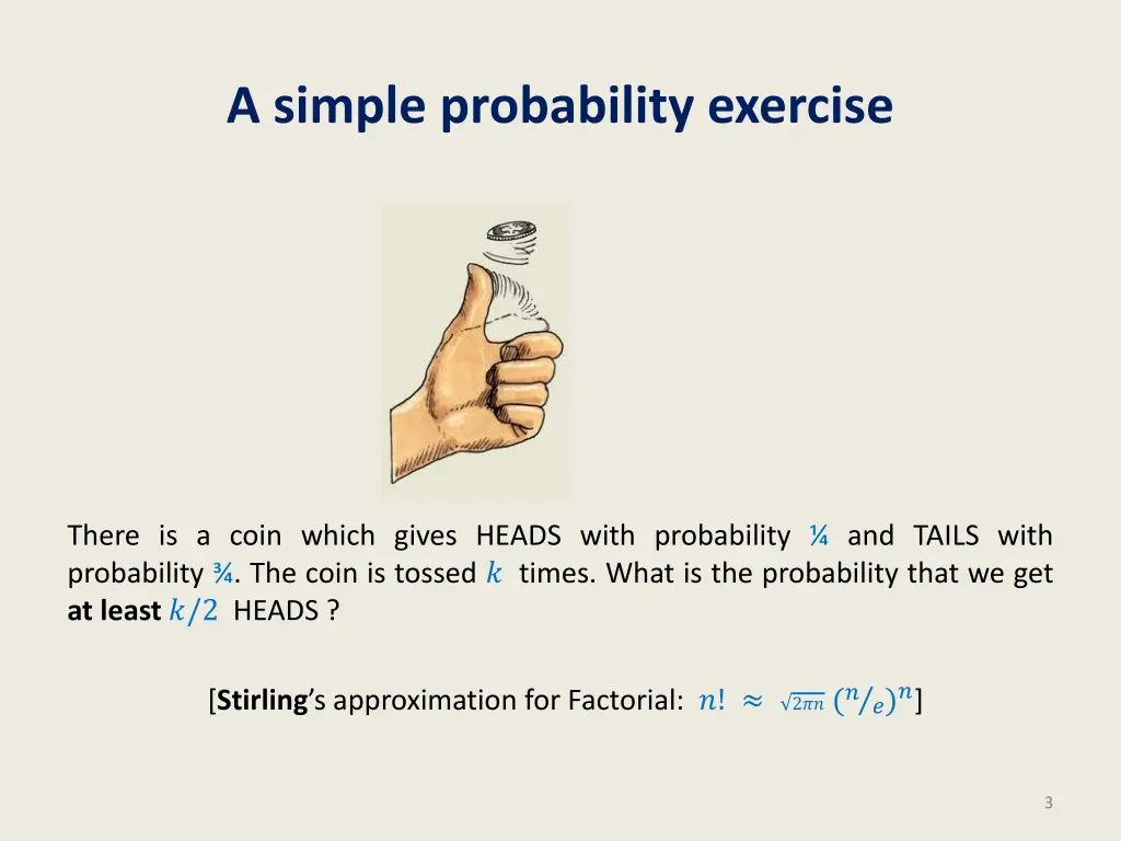 a simple probability exercise