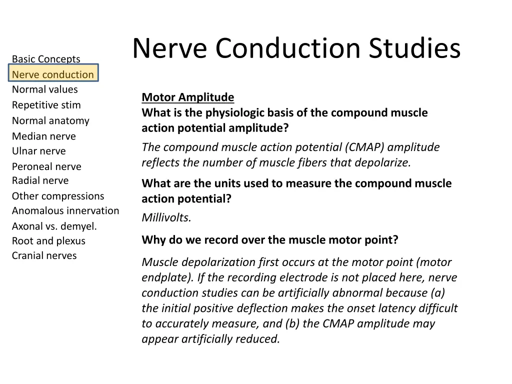 nerve conduction studies 2