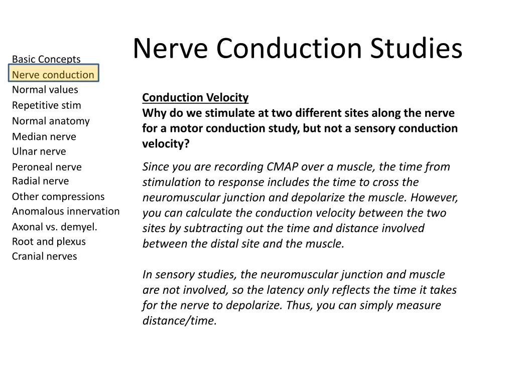 nerve conduction studies 8