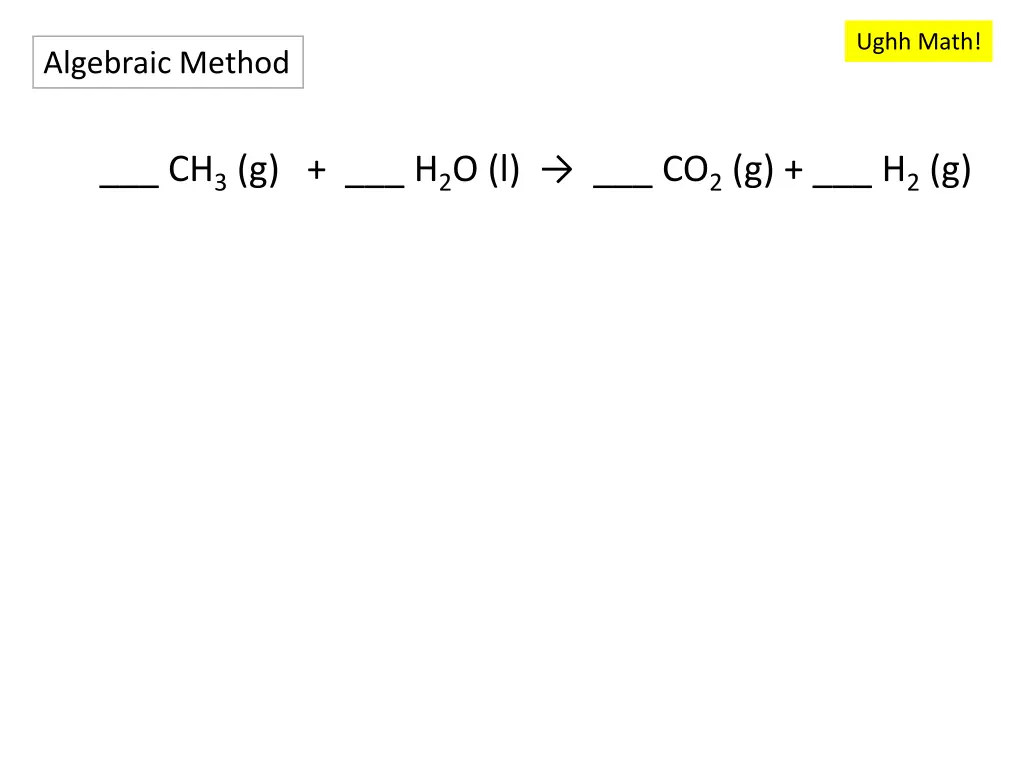 ughh math