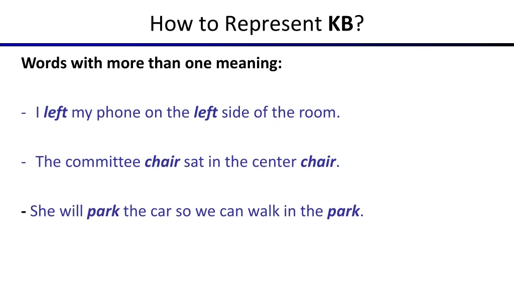 how to represent kb 1