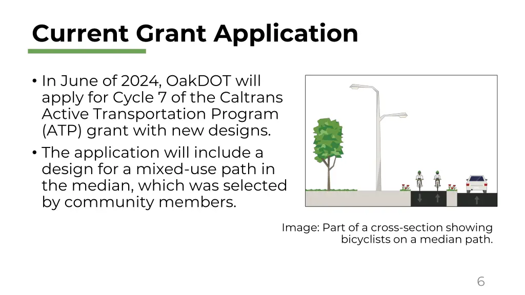 current grant application