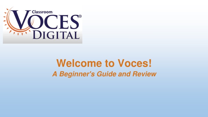 welcome to voces a beginner s guide and review