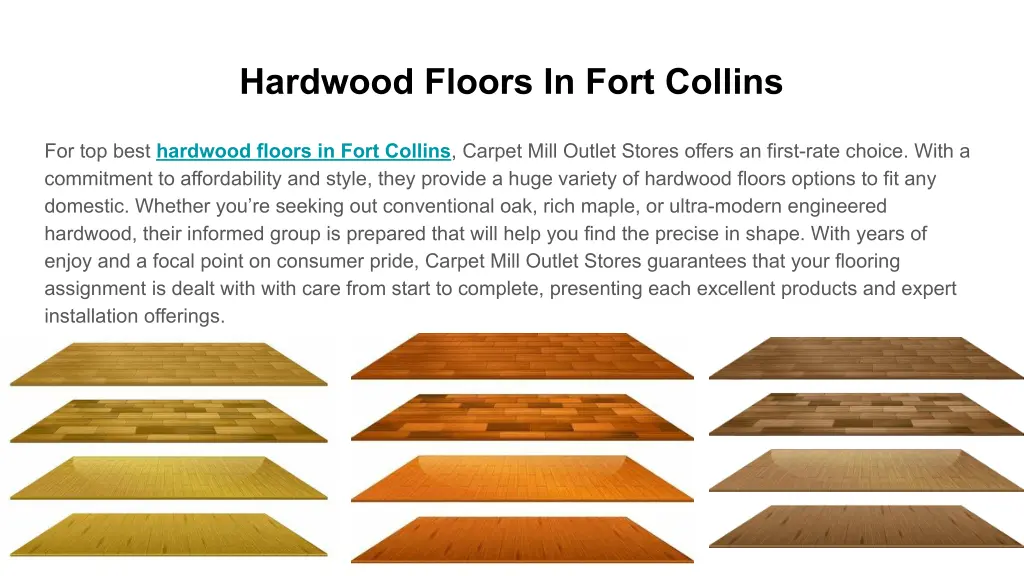 hardwood floors in fort collins