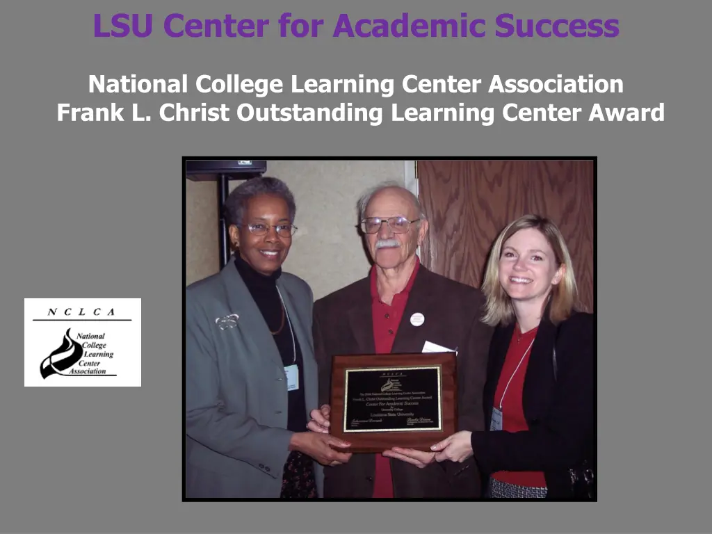 lsu center for academic success