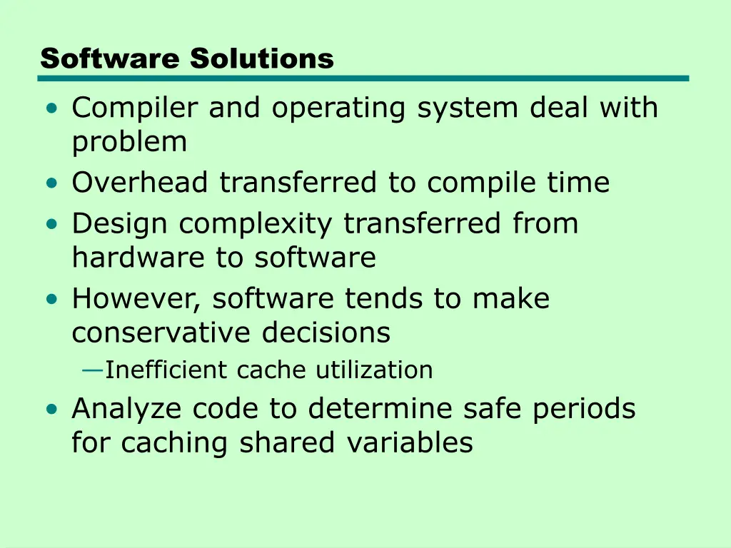 software solutions compiler and operating system