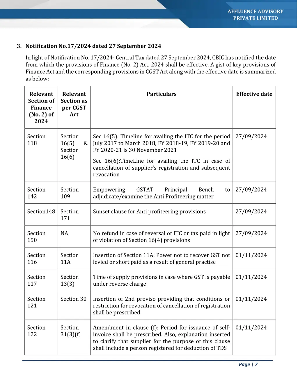 affluence advisory private limited 5