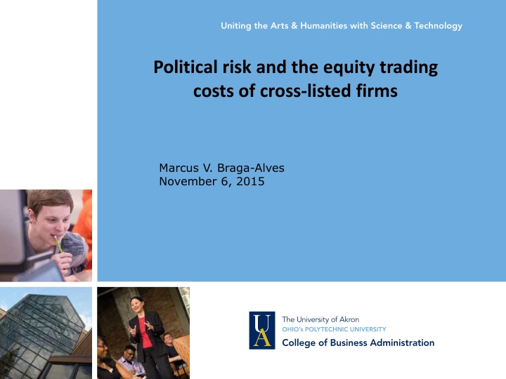 political risk and the equity trading costs