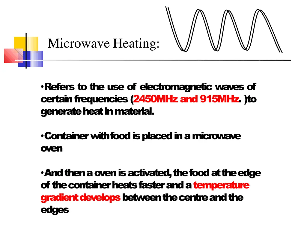 microwave heating