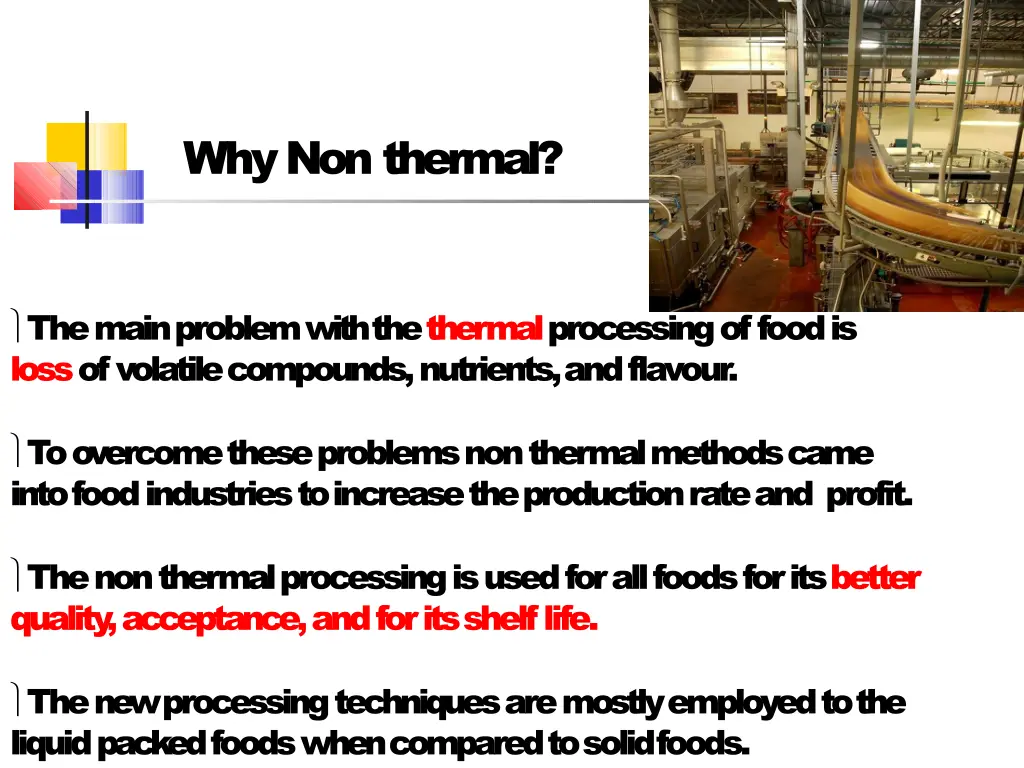 why nonthermal