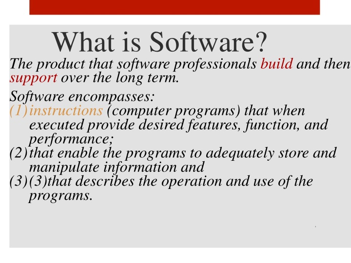 what is software the product that software