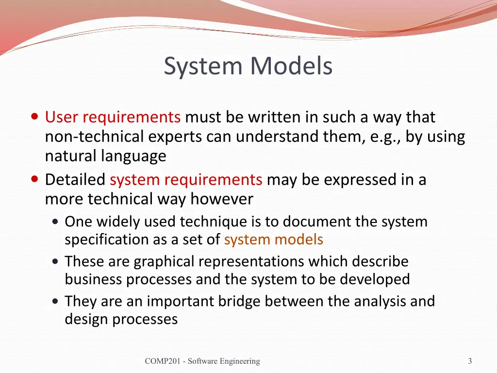 system models