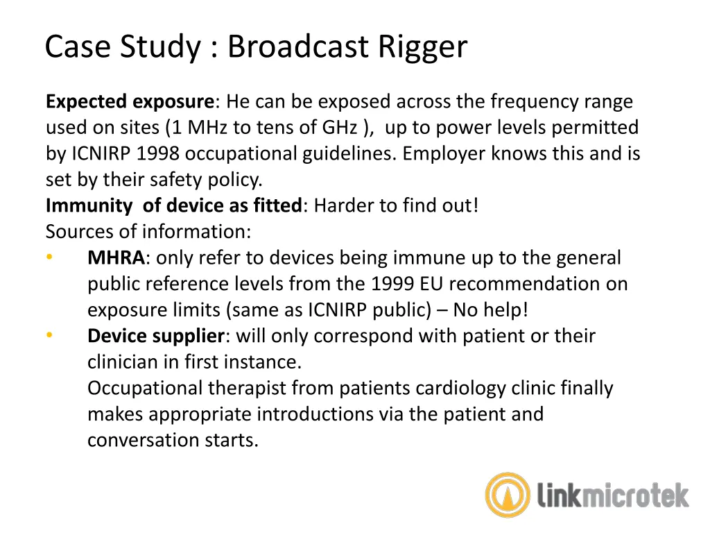 case study broadcast rigger 1