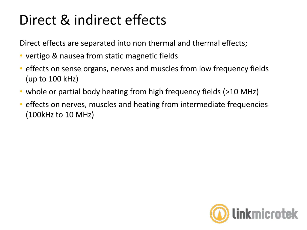 direct indirect effects