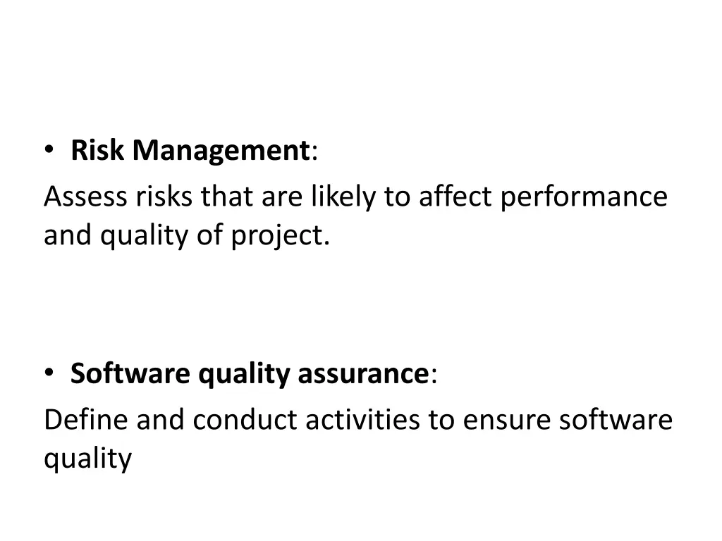 risk management assess risks that are likely