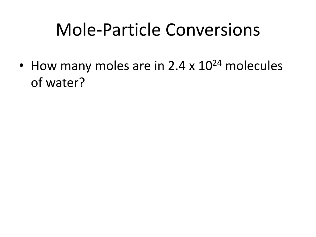 mole particle conversions 3