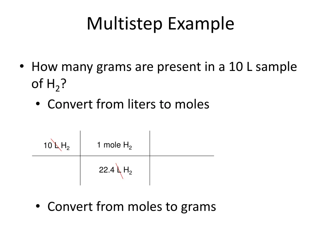 multistep example 1