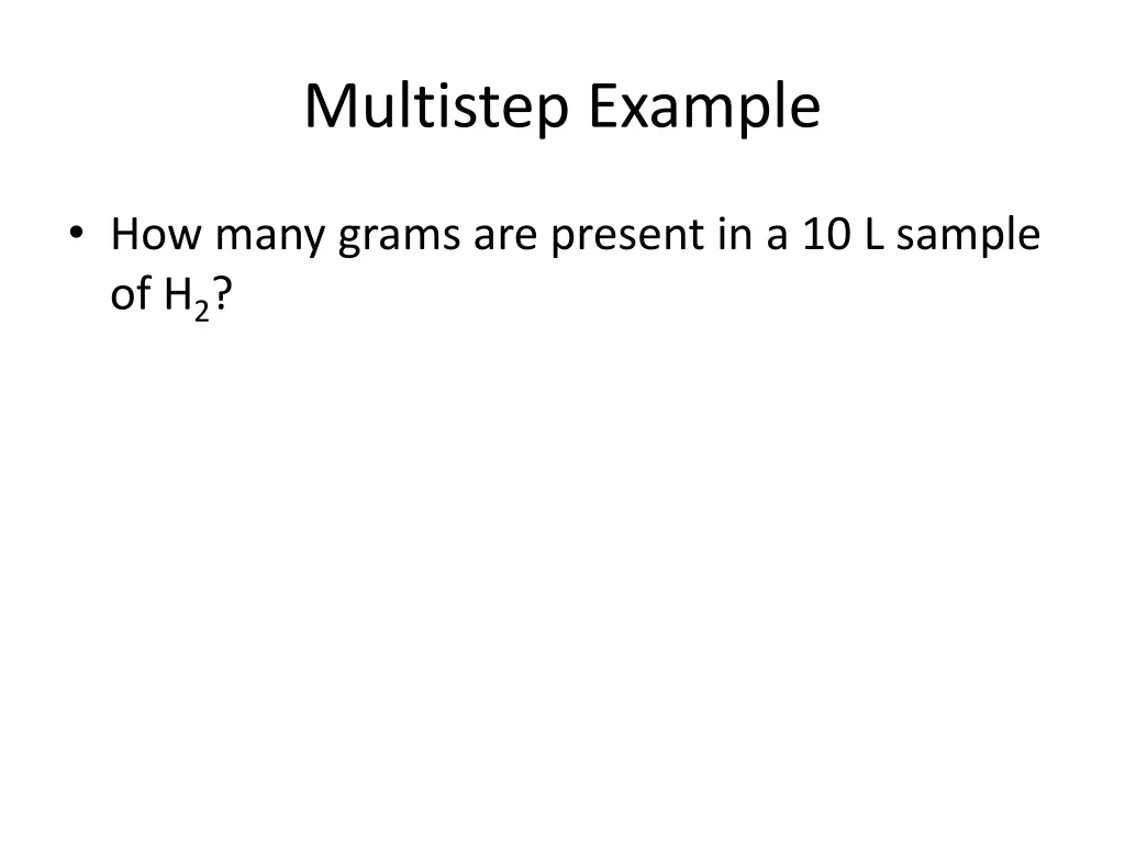 multistep example