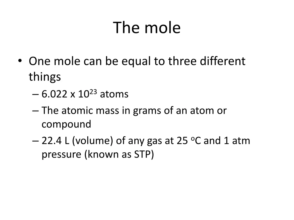 the mole 1