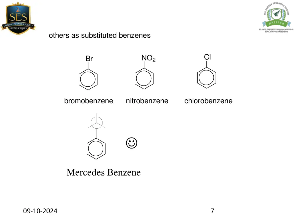 others as substituted benzenes